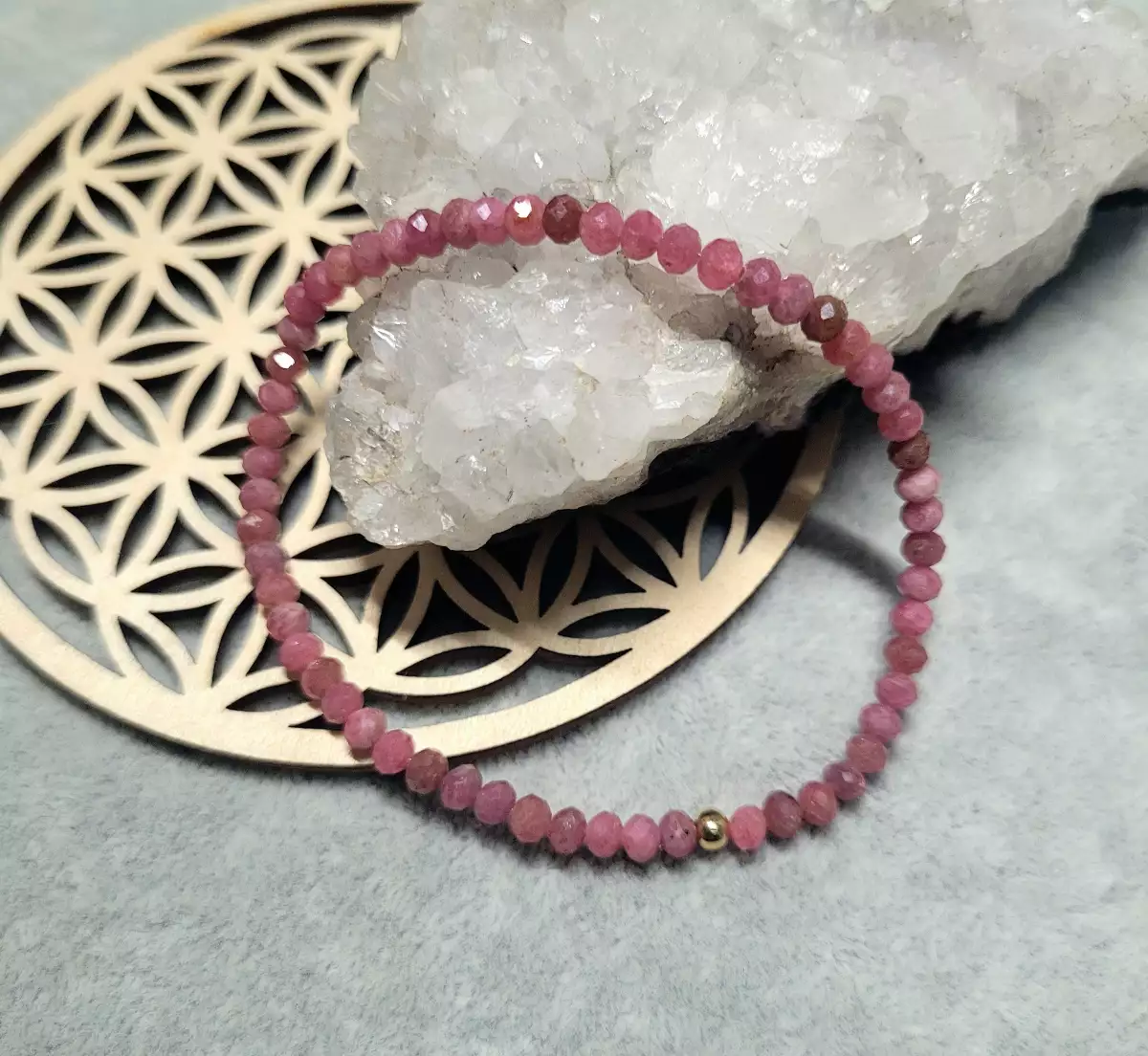 Rhodonite - Reconstruction personnelle (3 mm)
