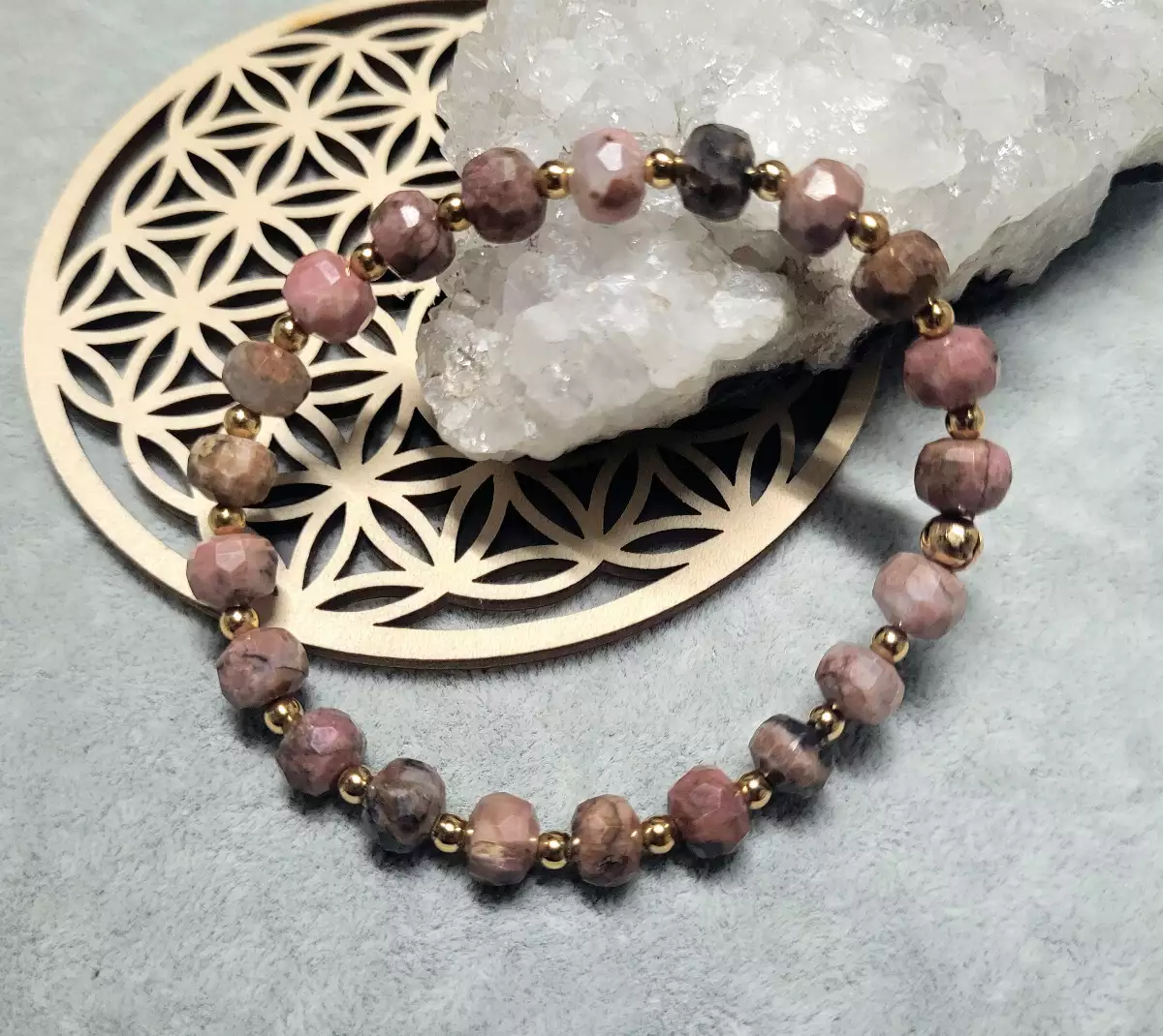 Rhodonite - Reconstruction personnelle